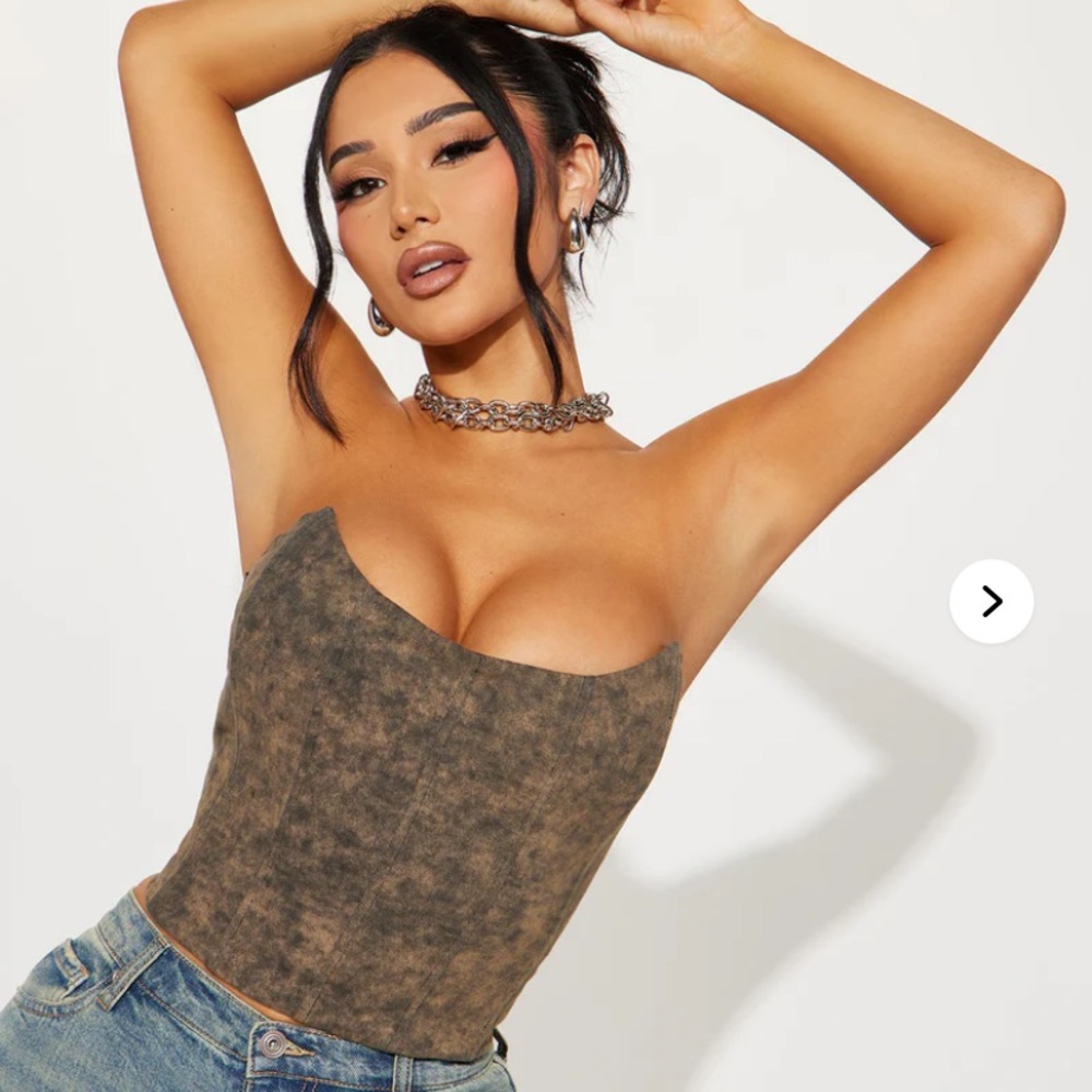 Fashion nova corset top